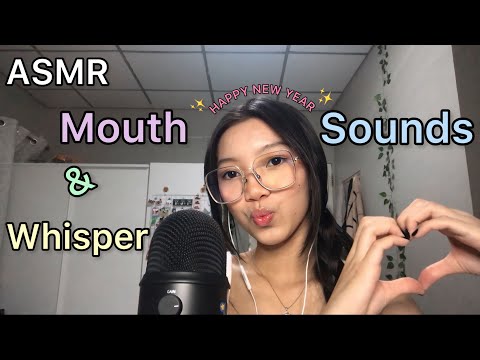 ASMR|Mouth Sounds & Whisper ~asmr elle~