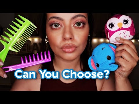 ASMR| Decision Making & Intuition Test Triggers - Can you FOCUS & CHOOSE? PERSONAL ATTENTION & more