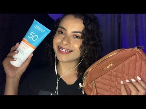 ASMR- COMPRAS FEITA NA VIAGEM/ 25 de março, Saara, Brás. Muito som de embalagem, plástico e etc.