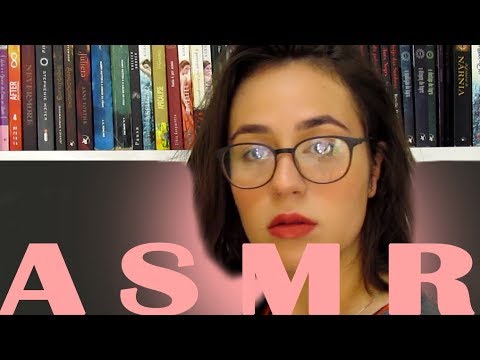 [ASMR] ROLEPLAY BIBLIOTECÁRIA - LIBRARY ROLEPLAY - SOFT SPOKEN