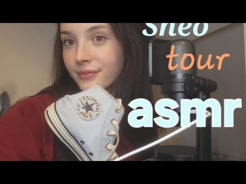 Shoe tour (asmr)