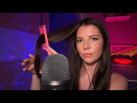 ASMR Hair Brushing + Fixing my Parting 🎀 | CV for Anonymous