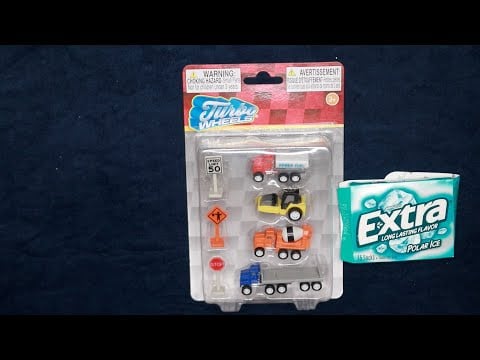 Turbo Wheels Trucks ASMR Chewing Gum
