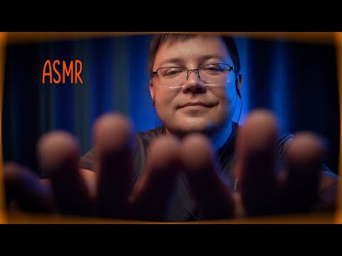 ASMR |  Relaxing Hand Movements + Rain (no talking)