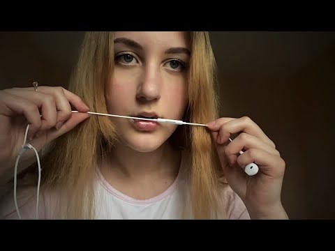 АСМР Ликинг | Звуки рта | ASMR Mic Nibbling | Licking | Mouth Sounds | Визуалочки/Hand Movements