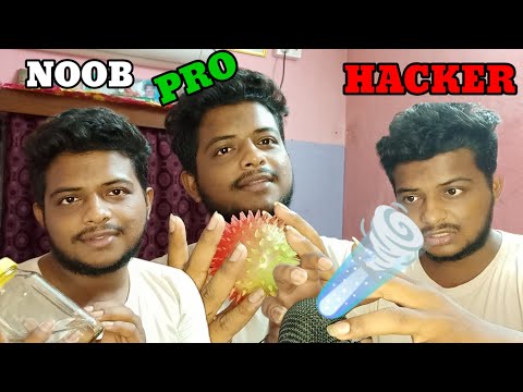 NOOB Vs PRO Vs HACKER [ASMR]