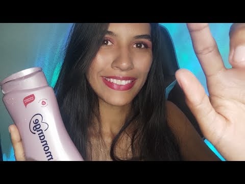 ASMR CUIDANDO DO SEU ROSTO ATÉ VOCÊ DORMIR 😴 ( massage your face)