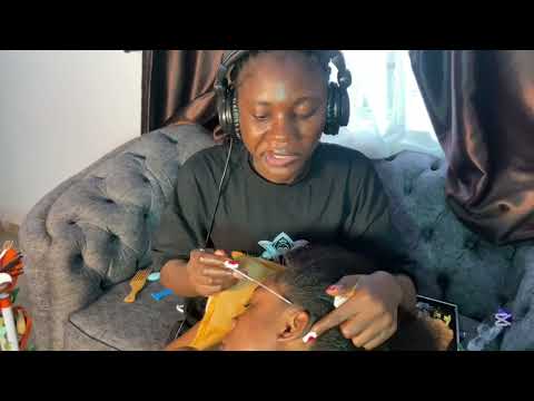 Ear eating- Ear Cleaning, Scalp Scratching, face picking Back Massage & Intense TINGLES