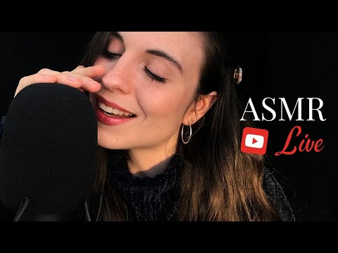 LIVE ASMR 🌙 - Un petit live ASMR tout simple, un samedi soir tout tranquilou❤️