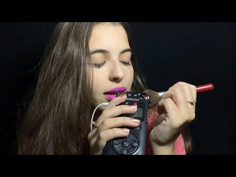 ASMR MOUTH SOUNDS E CAMERA TOUCHING