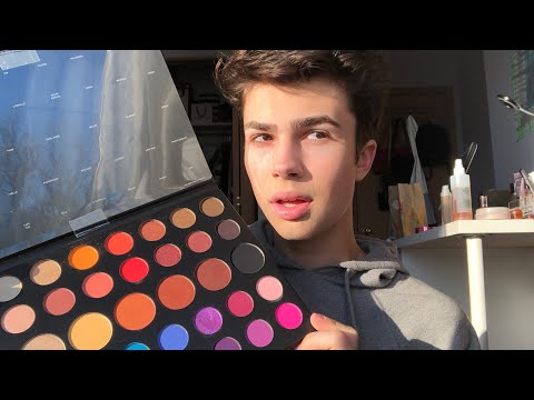 ASMR- JC  X Morphe Palette!