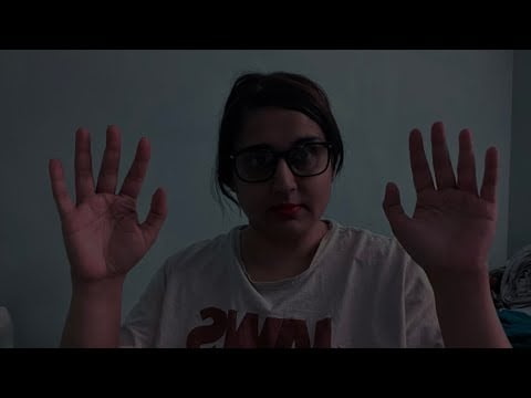 ASMR Hand Movements AND Mouth Sounds in the dark 