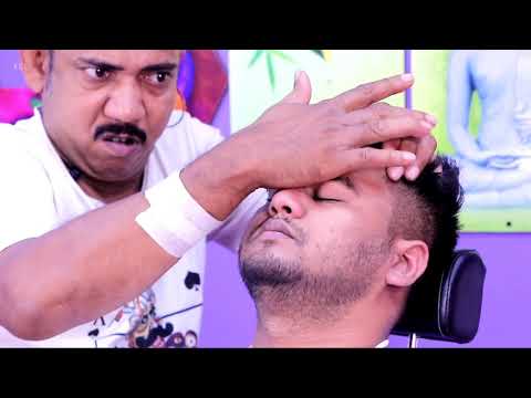 Asim barber the demon king👑doing asmr massage with his ultimate cracking power | asim barber ASMR