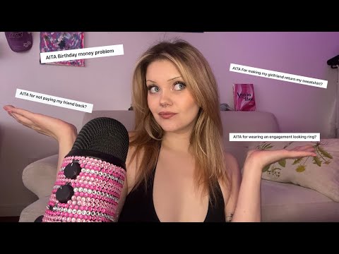 ASMR | Getting stoned & reading “Am i the a**hole” Reddit posts 👀