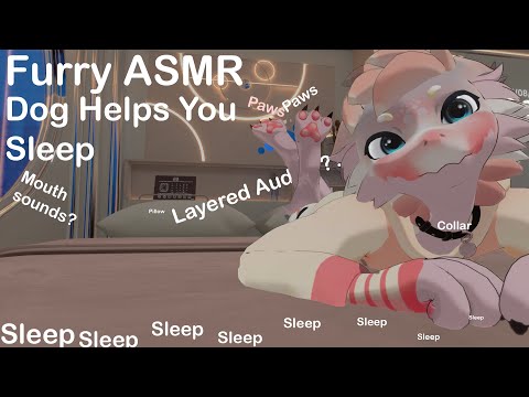 [Furry ASMR] Dog Helps You Sleep.