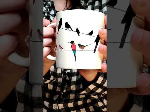 MAGIC MUG Changes Colors #oddlysatisfying #asmrlikeasandbox #asmr