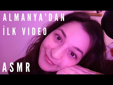 ASMR Türkçe Sohbet: Almanya'dan İlk Videom 😌🌸💜