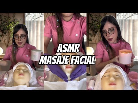 Masaje facial para que te relajes ✨ #masajista #massage #asmr