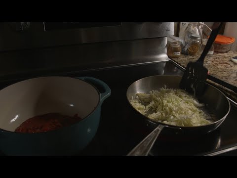 ASMR Cooking - "Deconstructed" Cabbage Rolls - Easy Version