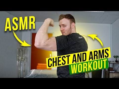 Sculpting Your Chest and Arms: An ASMR Workout Session