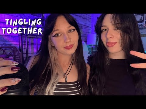 ASMR Giving Each Other Tingles 🎙️✨(Fast and Aggressive, Chaotic, TINGLY)