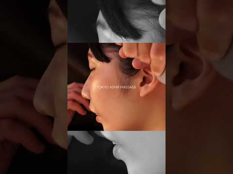 ASMR 眠くなる耳ツボマッサージ #shorts #耳かき #asmr #マッサージ