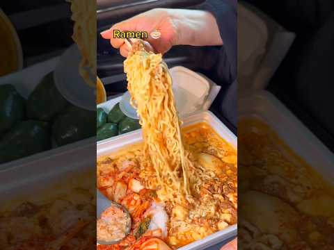 When Asian mom gets hungry and can’t wait to go home… #food #noodles #eating