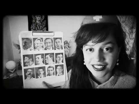 ASMR~ 1940s WWII Reconstructive Plastic Surgery Southern Nurse | Measuring + Stapling Your Face 