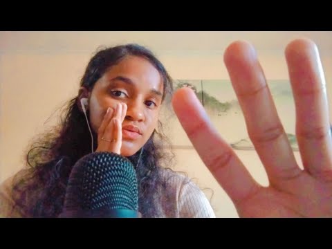 Finger flutters ✨ + "good luck" whispers ASMR | Hand sounds & closeup whispers