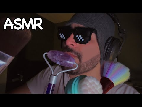 ASMR Brushing Your Face Until You Fall Asleep 😴