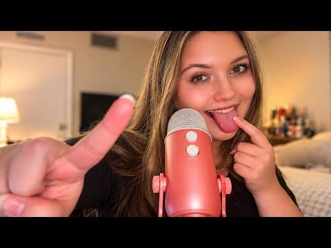 ASMR | Spit Painting Your Negative Thoughts Away, Mouth Sounds, Hand Sounds, Positive Affirmations