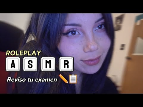 ASMR RP maestra revisa tu examen ✏️📋 | soft spoken 