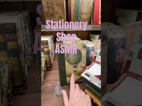 ASMR: Stationery shop in Budapest