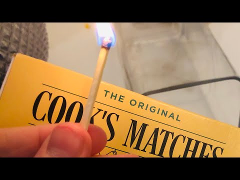 ASMR] Match Lighting, Whispers & Very Soft Inaudible Whispers Ramble #asmr #whispering #matches