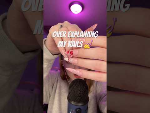 Now I need to make my birthday set ! No clue what I’m gonna do #asmr #nailtapping #naildesign