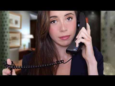 ASMR RUDE SECRETARY ROLEPLAY | Typing, Gum Chewing, Soft Spoken...