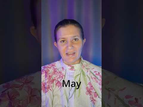 ASMR Saying months in Russian (soft voice) #shorts