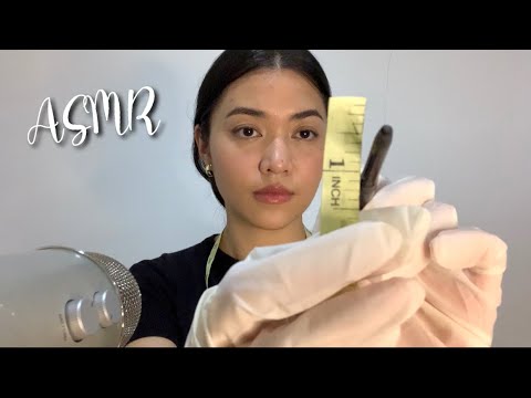ASMR - Plastic Surgeon Roleplay | Measuring & Marking Your Face (Malaysia)