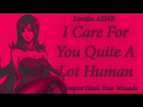 ASMR Vampire Bartender Heals Your Wounds F4A