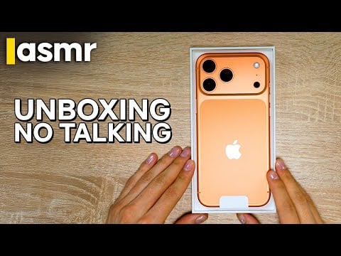 ASMR Unboxing iPhone 17 Pro Max - No Talking