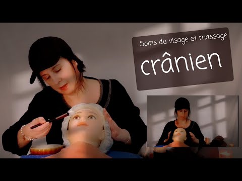 Asmr français "Soins du visage " pour Lila, brossage,massage crânien