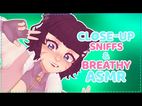 [ASMR] Catgirl Sniffs You & Gives Breathy Tingles To Sleep To 🐾