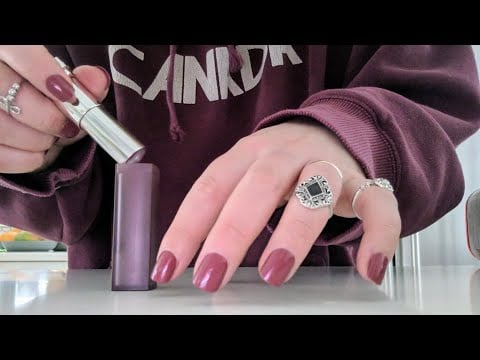 ASMR Lofi Fast and Aggressive Scurrying up to the camera + lipstick tube sounds