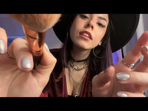 ASMR Gender Neutral Makeup Roleplay 😎🌟