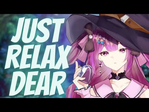 Cute witch cures your anxiety and stress (F4A) [ASMR RP] [Binaural] [Ear attention] [Comfort]