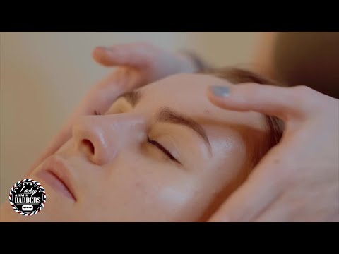 Soft Calm ASMR Massage by Barber Lady Sandra for Skinny Girls