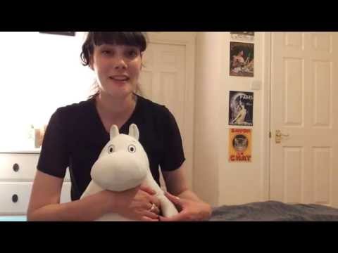 ASMR update with special guest moomin (softly spoken)