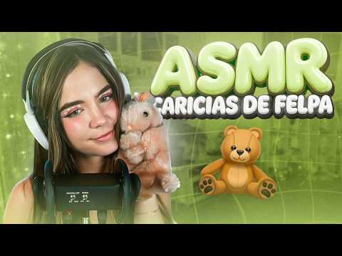 ASMR CARICIAS DE FELPA 🧸🌙 Sensación esponjosa | Staryuuki