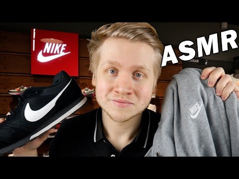 ASMR - Besuch beim besten NIKE STORE! (Roleplay) auf Deutsch/German
