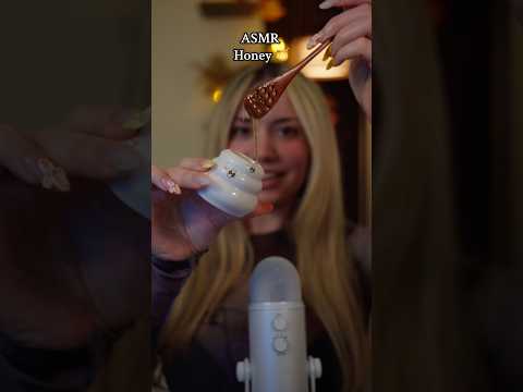 ASMR honey 🍯 #asmr #honey #mariasmr